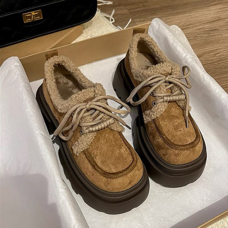 Damen Sneaker Komfort Weiche Innensohle Warm