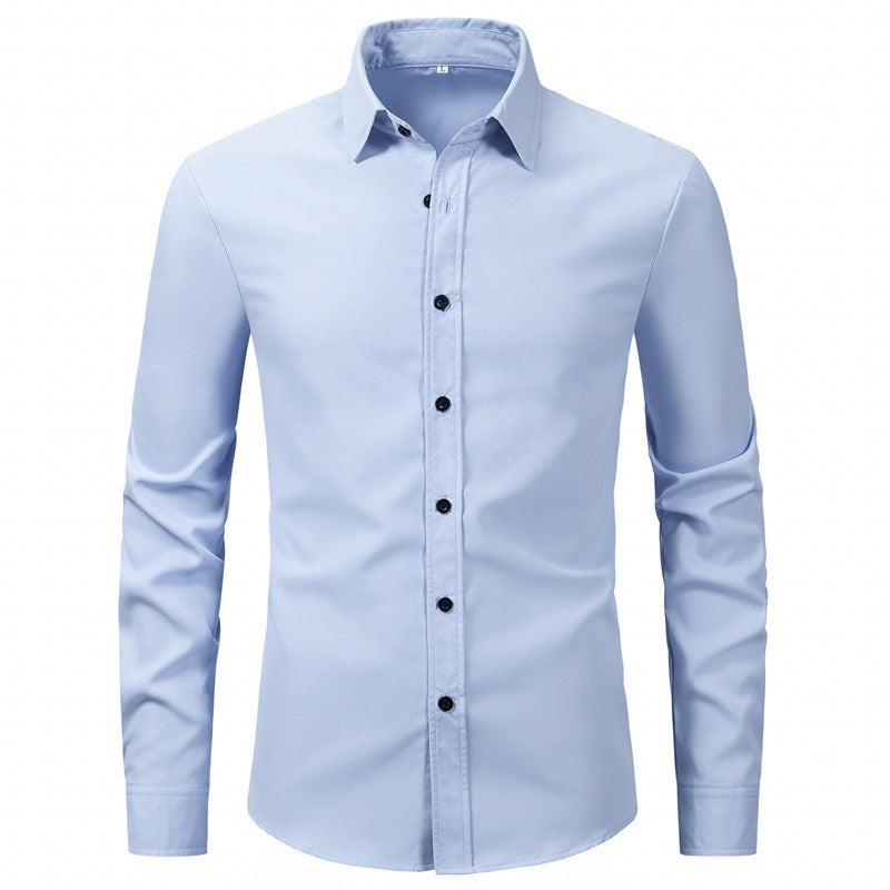 Herren Langarmhemd Elegant Modern Style - BerlinGlamour