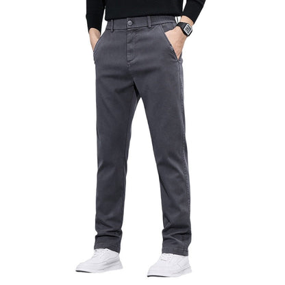 Herren Chinos Slim Fit mit Taschen Elegant Modern