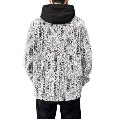 Herren Übergangsjacke Sportlich Funktionell mit Taschen