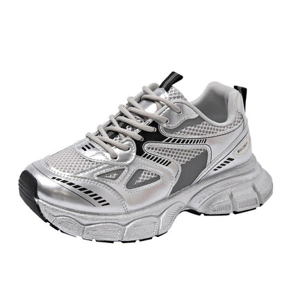 Damen Sneaker Sportlich Bequem Mit Stoßdämpfung