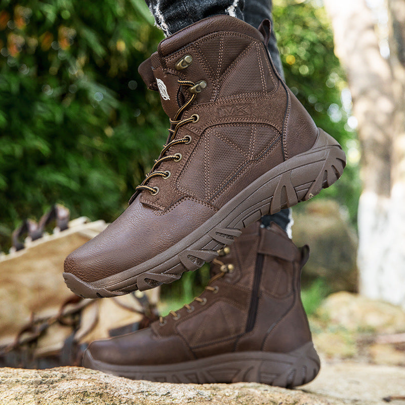 Herren Stiefel Atmungsaktiv Rutschfest Wasserdicht
