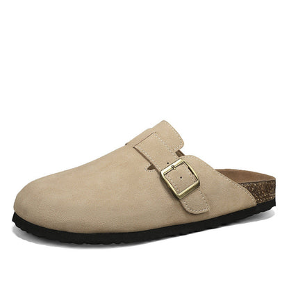 Damen Clogs Elegante mit verstellbarem Riemen und rutschfester Sohle