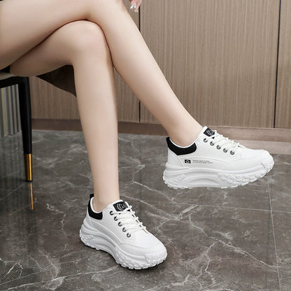 Damen Sneaker Chunky Bequem Stoßdämpfend Modern