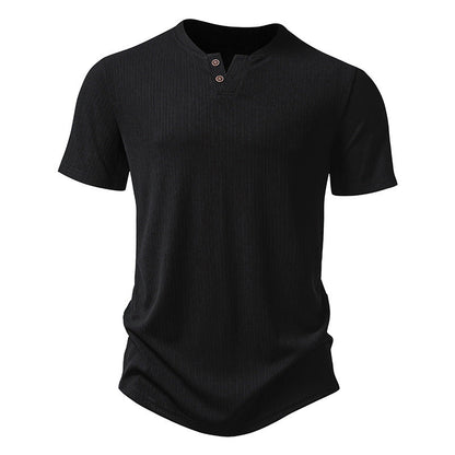 Herren Kurzarm-Shirt aus Strickstoff Modern Berlin