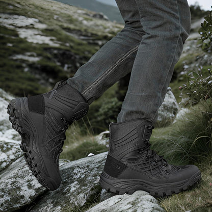Herren Wanderschuhe Robust Knöchelschutz Rutschfest