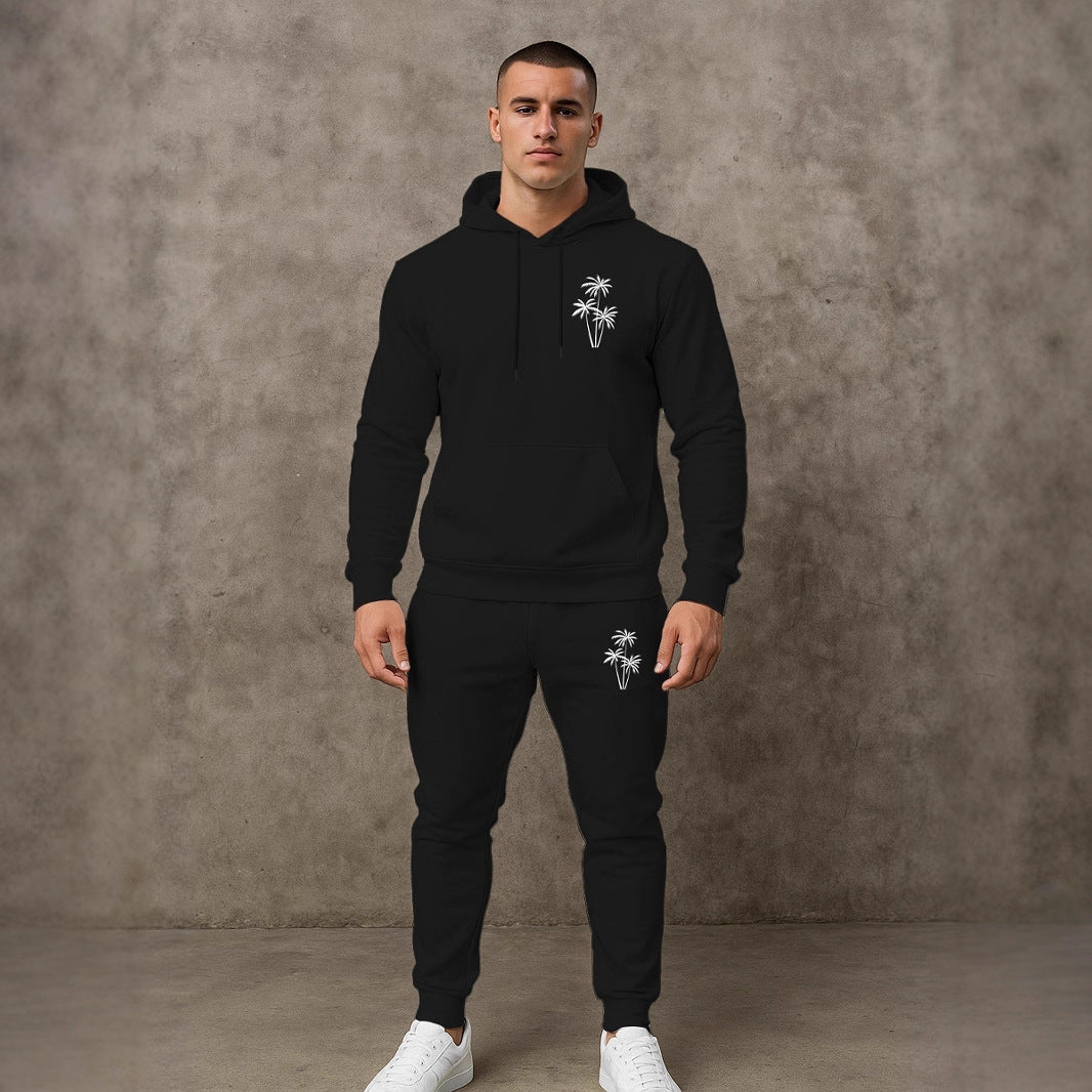 Herren Jogginganzug Kapuzenpullover Bequem Sportlich