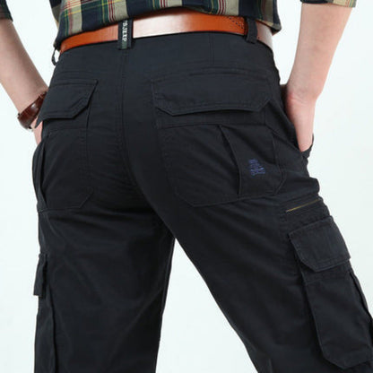 Herren Cargo-Hose Modern Freizeit Bequem - BerlinGlamour