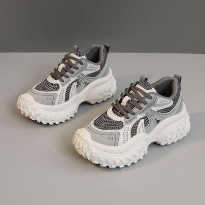 Damen Sneaker Sport Laufschuhe Rutschfest Atmungsaktiv