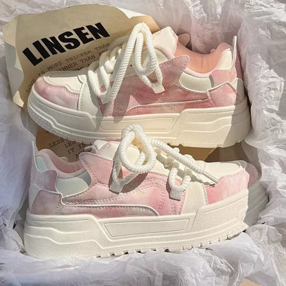 Damen Sneaker Chunky Bequem atmungsaktiv Weich - BerlinGlamour