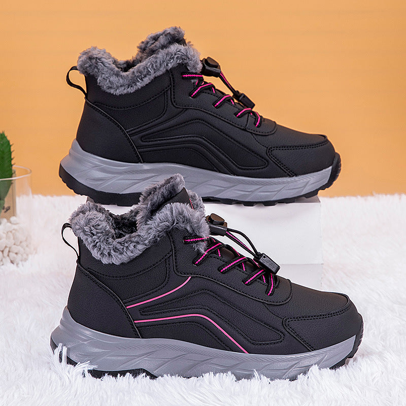 Wanderschuhe Damen Warm Winter Rutschfest