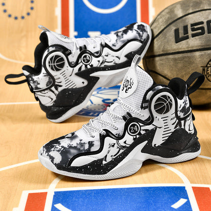 Damen Basketball-Sneaker Leicht Atmungsaktiv Rutschfest