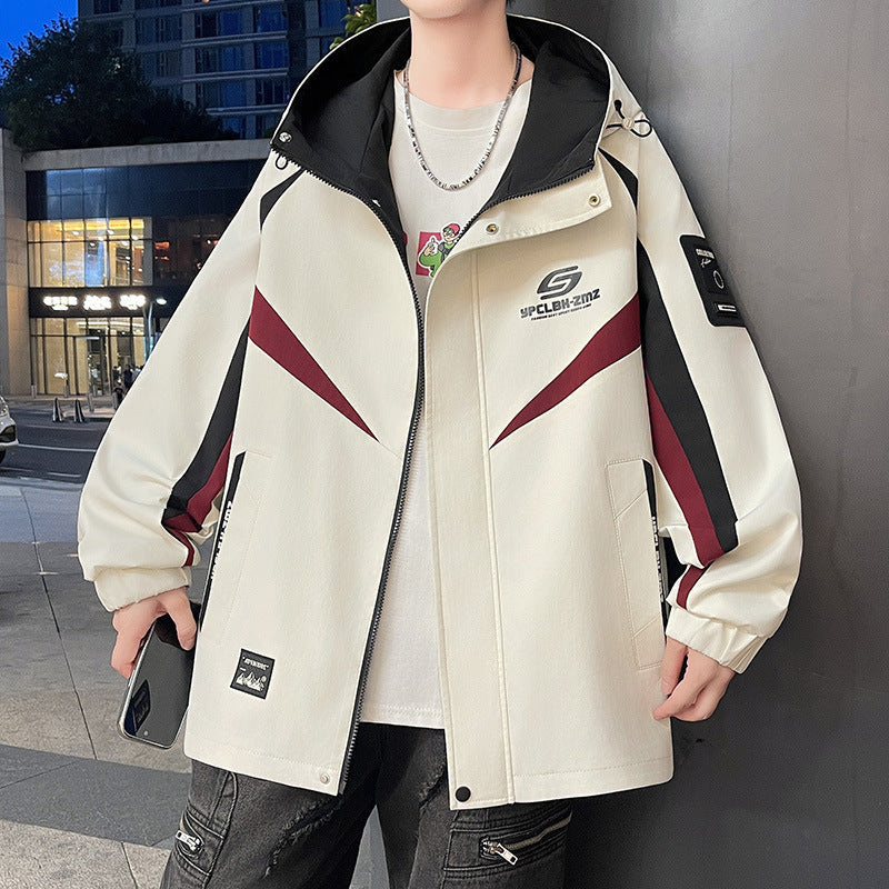 Unisex Übergangsjacke Modern mit Taschen Urban Style