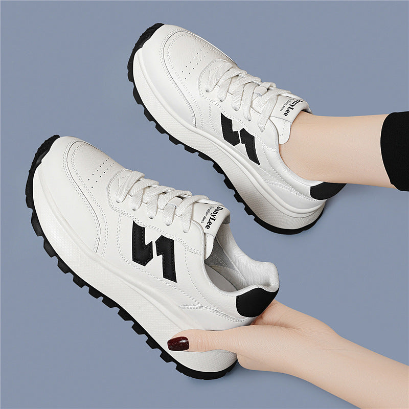 Damen Sneaker Bequem Chunky Modern