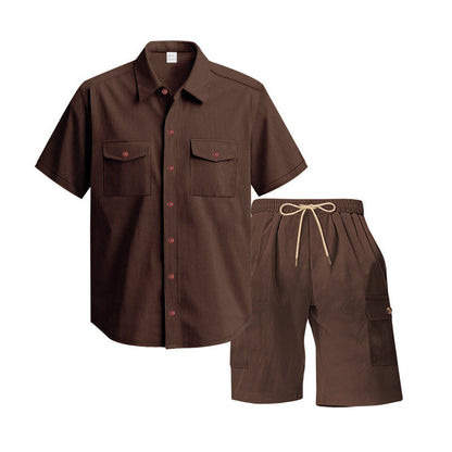 Herren Freizeitanzug Modern mit Taschen Schnitt