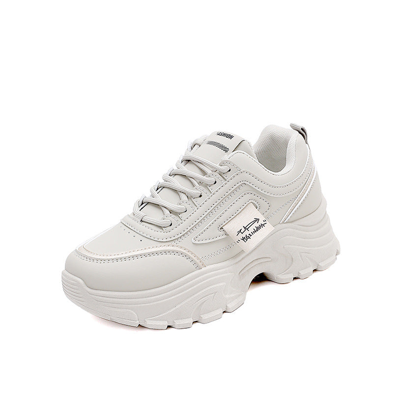 Damen Sneaker Chunky Bequem Laufsohle Dämpfung