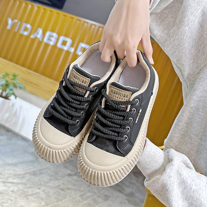 Damen Sneaker Rutschfest Dickes Profil Weite Passform