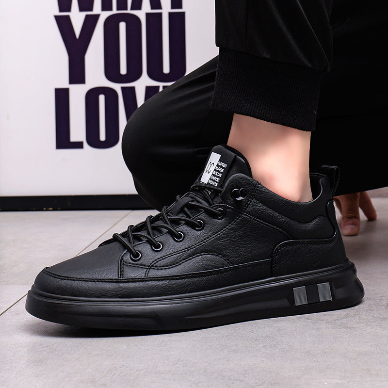 Herren Sneaker Sportlich Schwarz Trendy