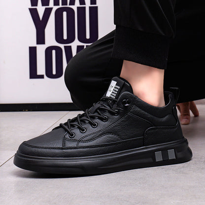 Herren Sneaker Sportlich Schwarz Trendy