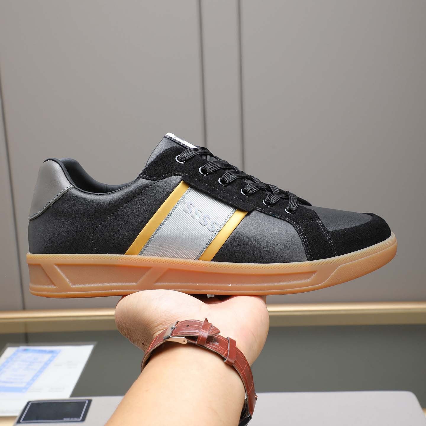 Damen Sportschuhe atmungsaktiv Laufschuhe mit Gummisohle - BerlinGlamour