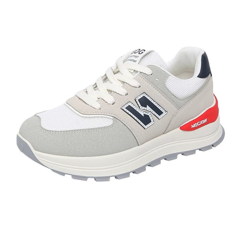 Damen Sneaker Plattform Schuhe Komfortabel Trendy