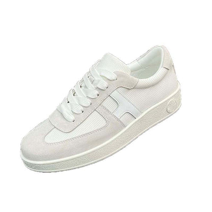 Damen Schnürschuhe Atmungsaktiv Mesh Modern