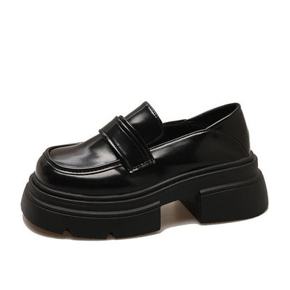 Damen Plateau-Schuhe Leder Hochzeitsschuhe Elegant Robust