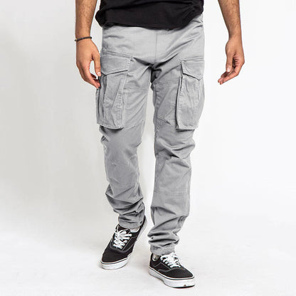 Herren Cargo-Hose mit multifunktionalen Taschen und elastischem Bund BerlinGlamour.