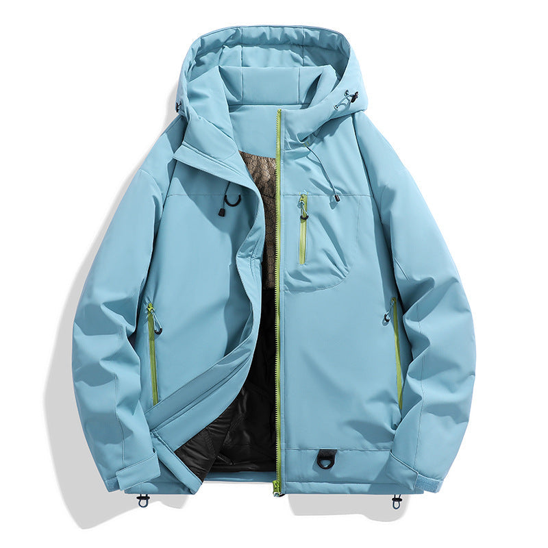Herren Outdoor-Jacke Wasserdicht Funktionell Modern - BerlinGlamour