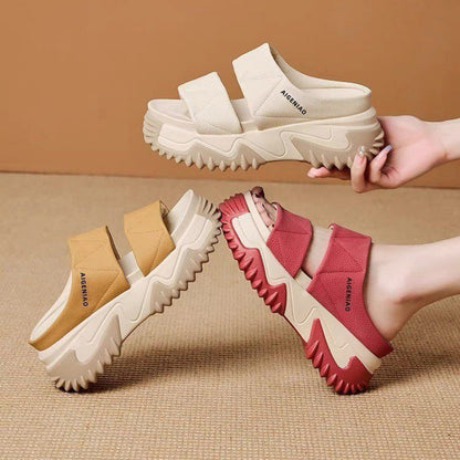 Damen Sandalen Komfort Modisch Gepolstert - BerlinGlamour