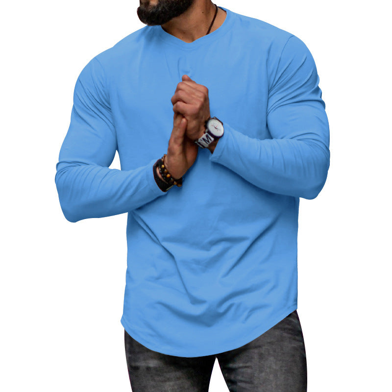 Lässiges Herren T-Shirt Langarm Modern Berlin Style - BerlinGlamour