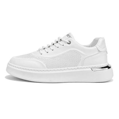 Damen Sneaker Modisch Perforiert Komfortabel