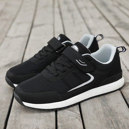 Damen Sportschuhe Sneaker Atmungsaktiv Klettverschluss