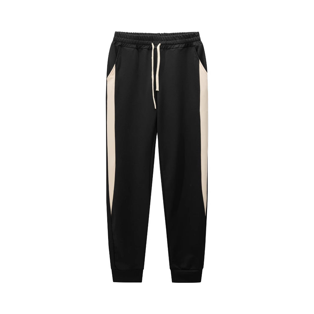 Herren Sportyhosen Freizeithose Mit Kontraststreifen