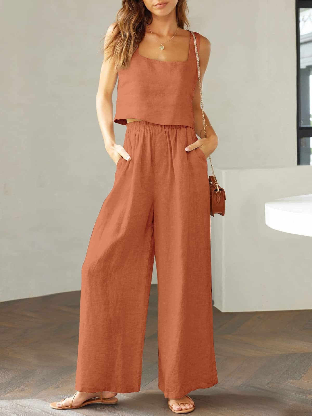 Damen Zweitteiliges Outfit Lockerer Schnitt Modern