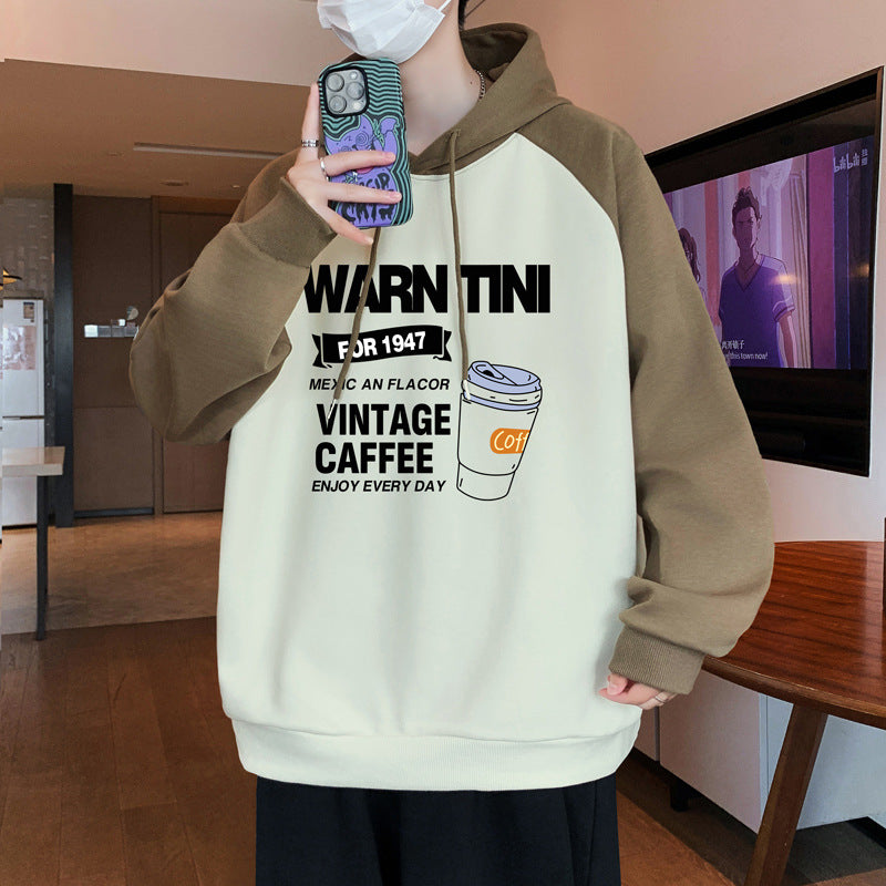 Herren Hoodie mit Grafikprint Trendy Berlin Style