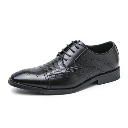 Elegante Damen Lederschuhe Klassisch Schwarz Heidi Stil