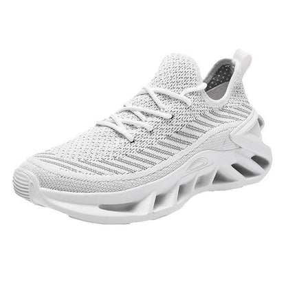 Damen Laufschuhe atmungsaktiv Komfort Sneaker Schwarz
