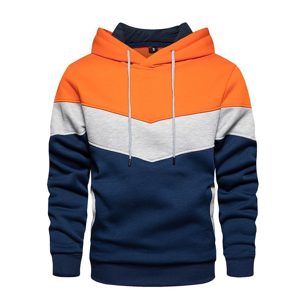 Herren Kapuzenpullover Modisch Geometrisches Muster Trendig