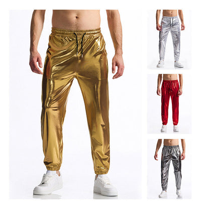 Herren Jogginghose Sportlich Elastisch Mit Reißverschluss Taschen - BerlinGlamour