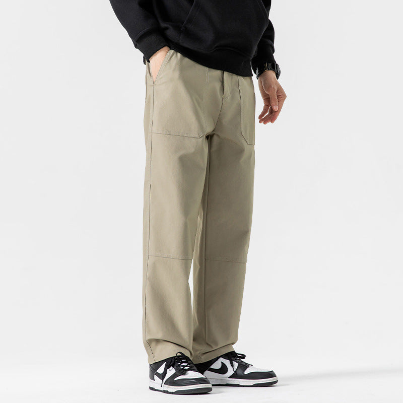 Herren Cargo-Hose elastisch mit tiefen Taschen Multifunktionshose