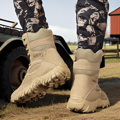 Herren Jagdstiefel Wetterfest Rutschfest Atmungsaktiv