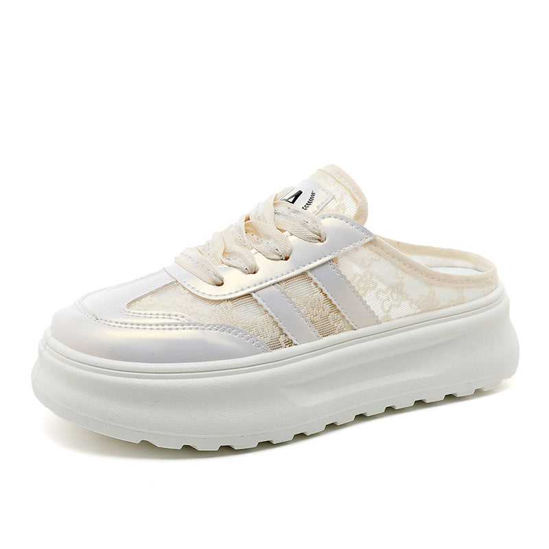 Damen Freizeitschuhe Bequem Modisch Großes Fersenloch - BerlinGlamour