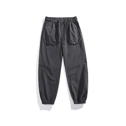 Herren Hose Bequem Utility Stil Modern