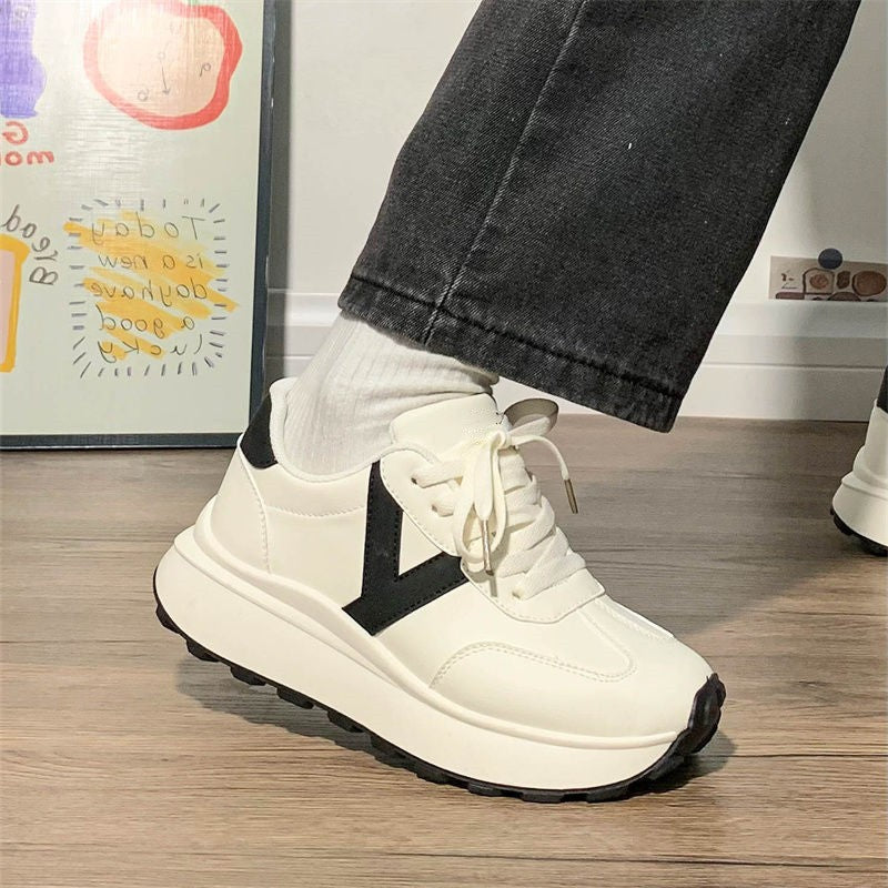 Damen Schnürschuhe Sportlich Laufschuhe Frauen