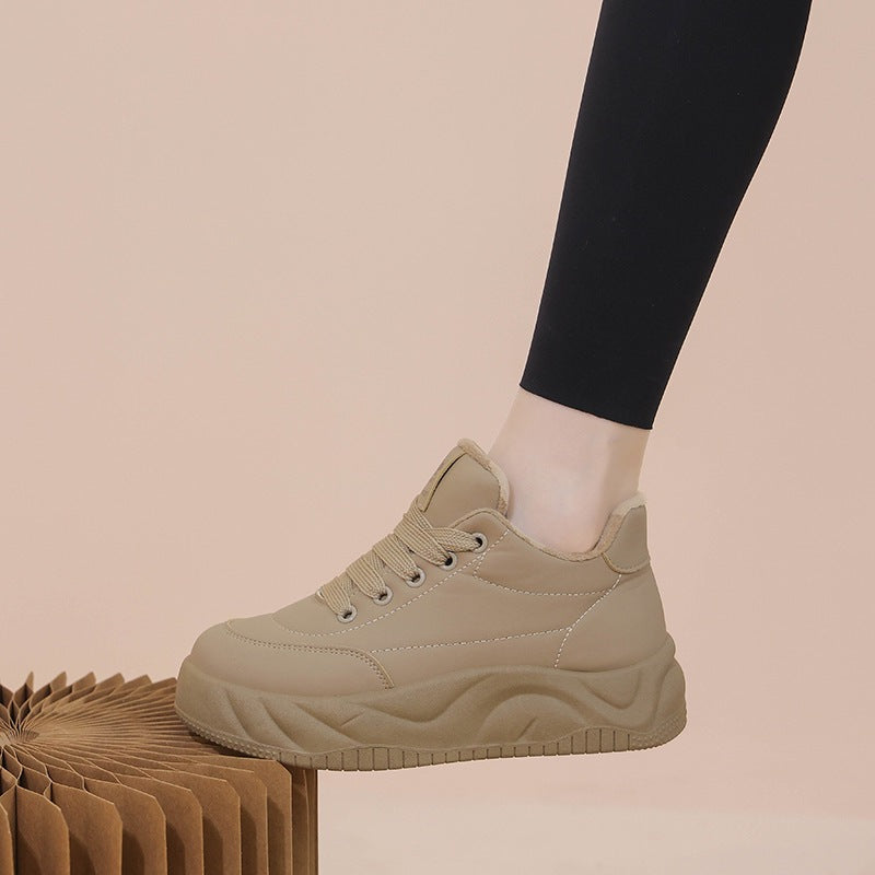Damen Sneaker Chunky Rutschfest Hoch modisch