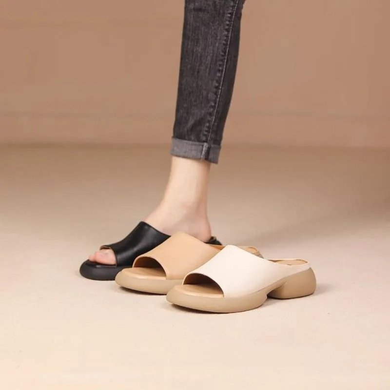 Damen Mules Komfortabel Rutschfest Elegantes Design - BerlinGlamour