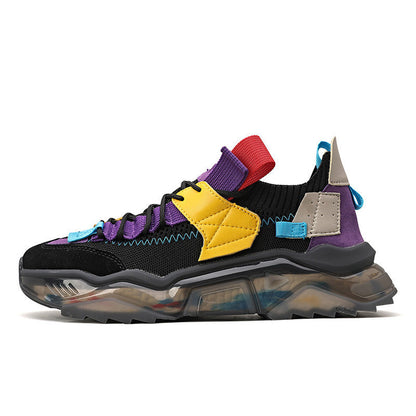 Damen Sneaker Outdoor Atmungsaktiv Rutschfest Schwarz