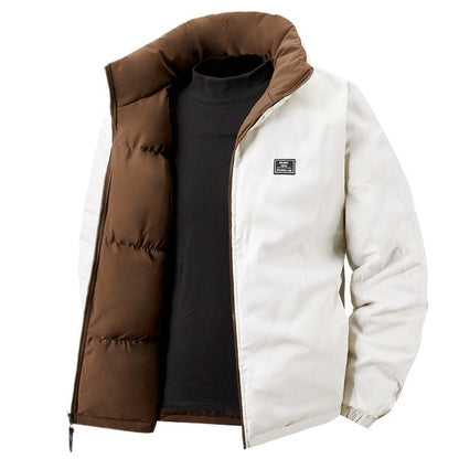 Herren Steppjacke Warm Isolierend Thermo