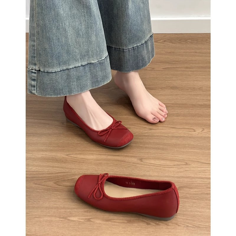 Damen Ballerinas Glitzer Komfort Schuhe Elegant
